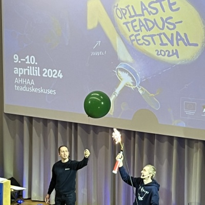 Iga õige teadusfestival algab vesinikupauguga
