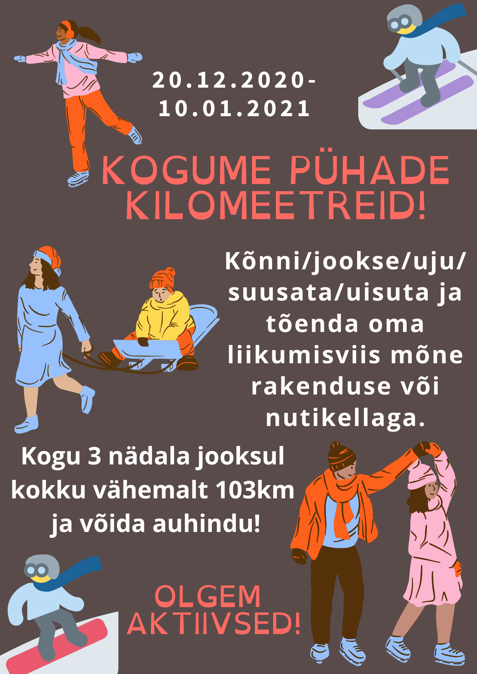 Kogume pühade kilomeetreid