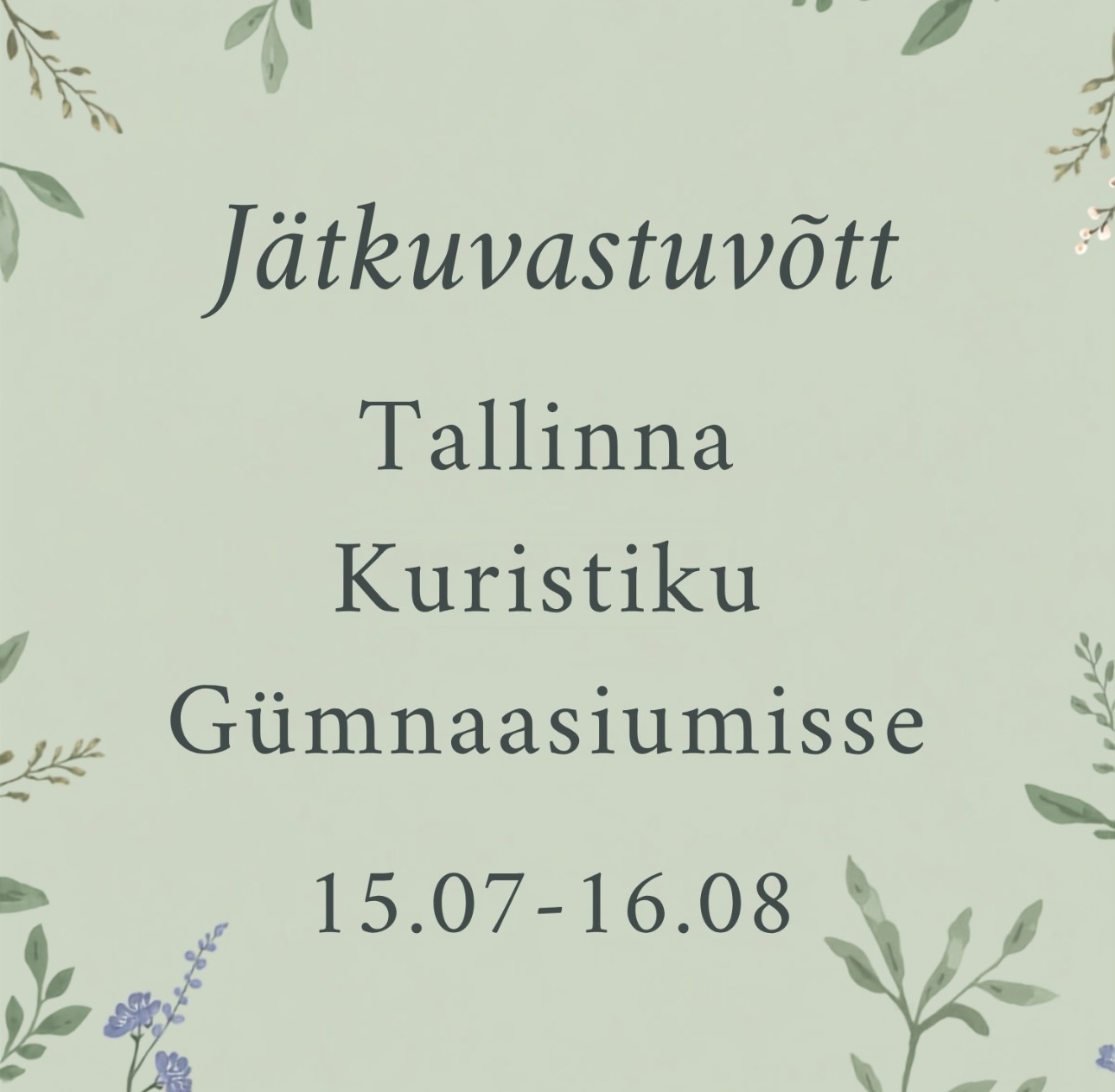 Jätkuvastuvõtt 